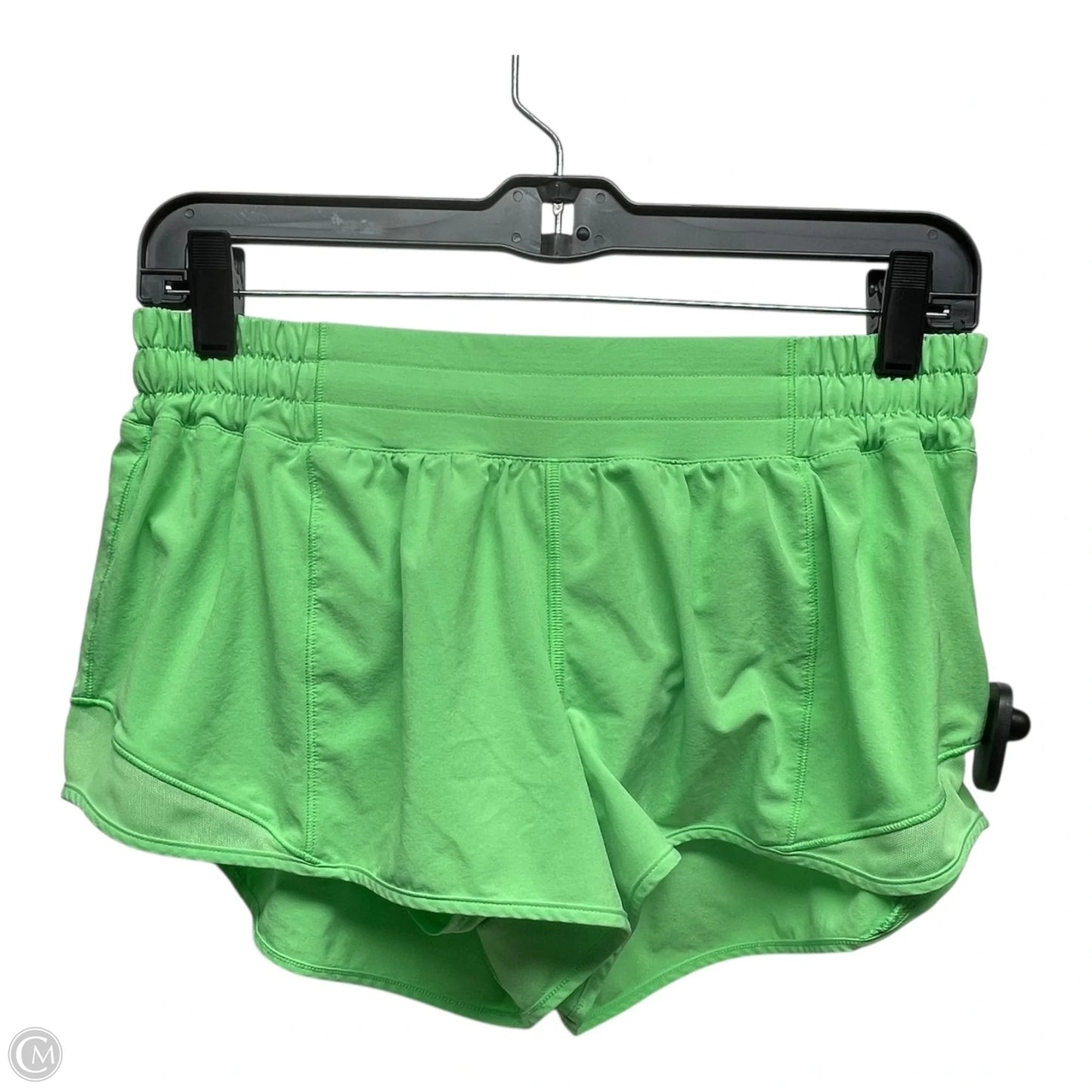 Athletic Shorts By Lululemon In Green, Size: 10