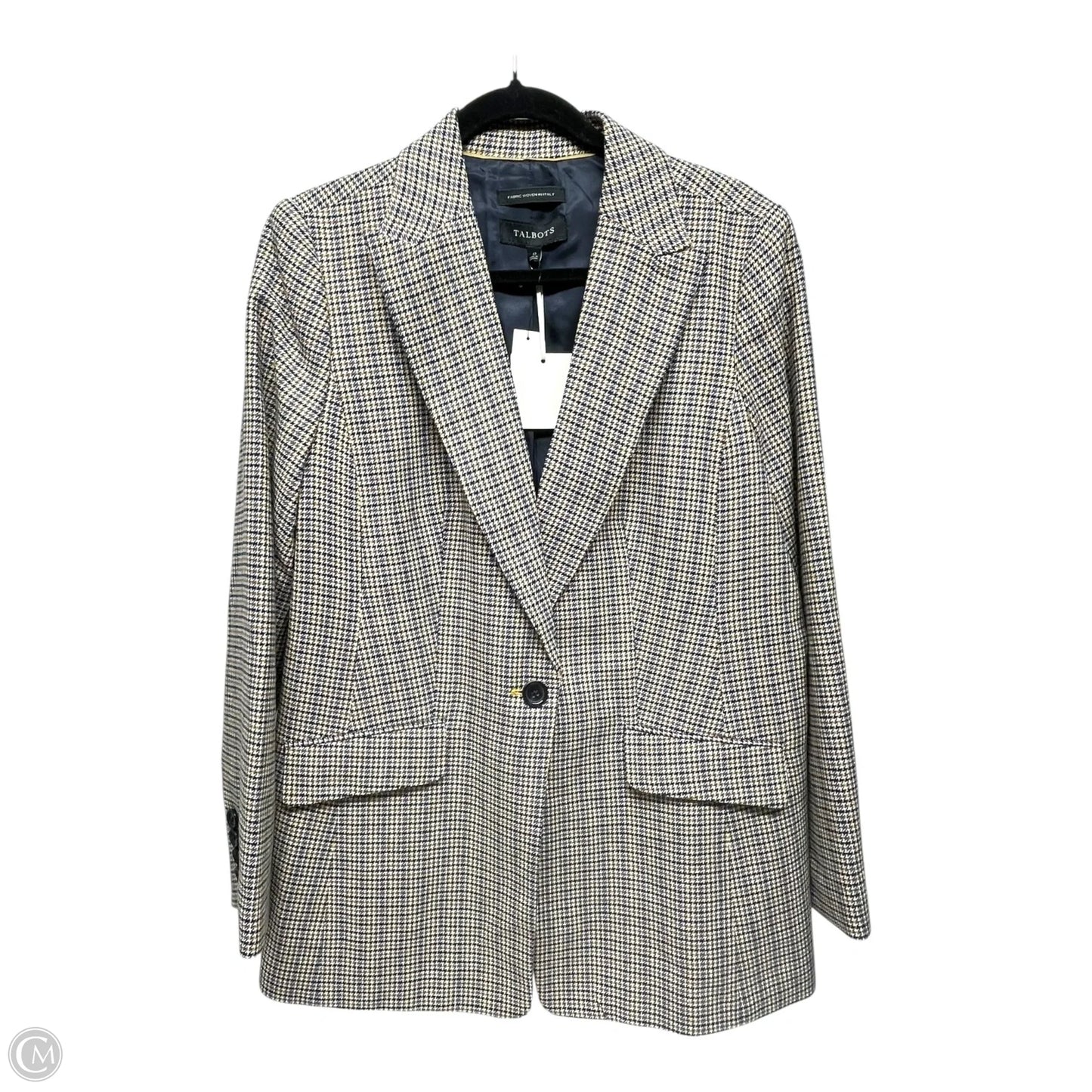 Blazer By Talbots In Multi-colored, Size: 12