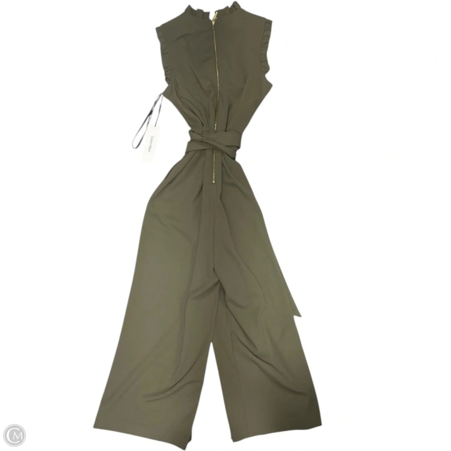 Jumpsuit By Calvin Klein In Green, Size: 10