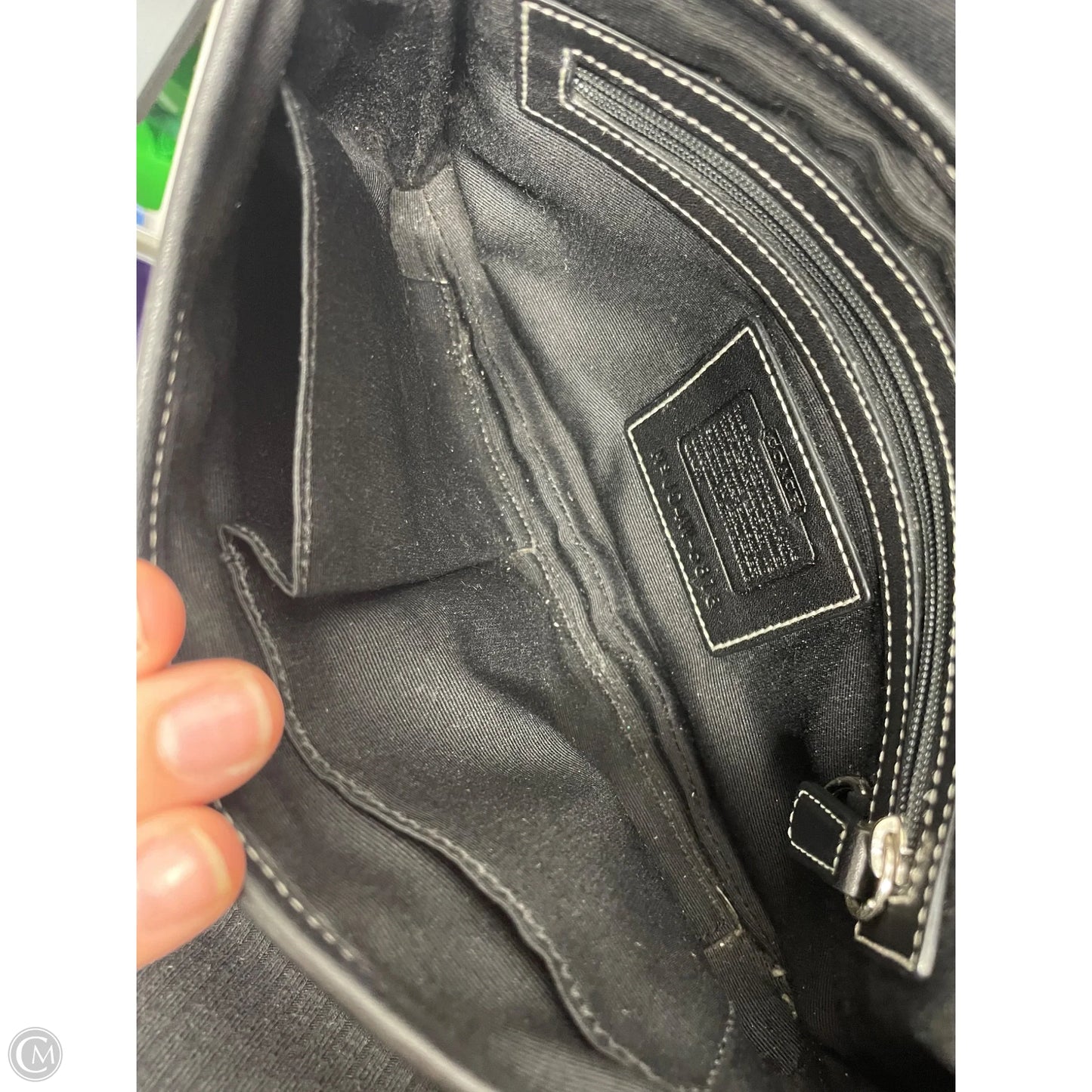 Handbag Designer By Coach, Size: Small