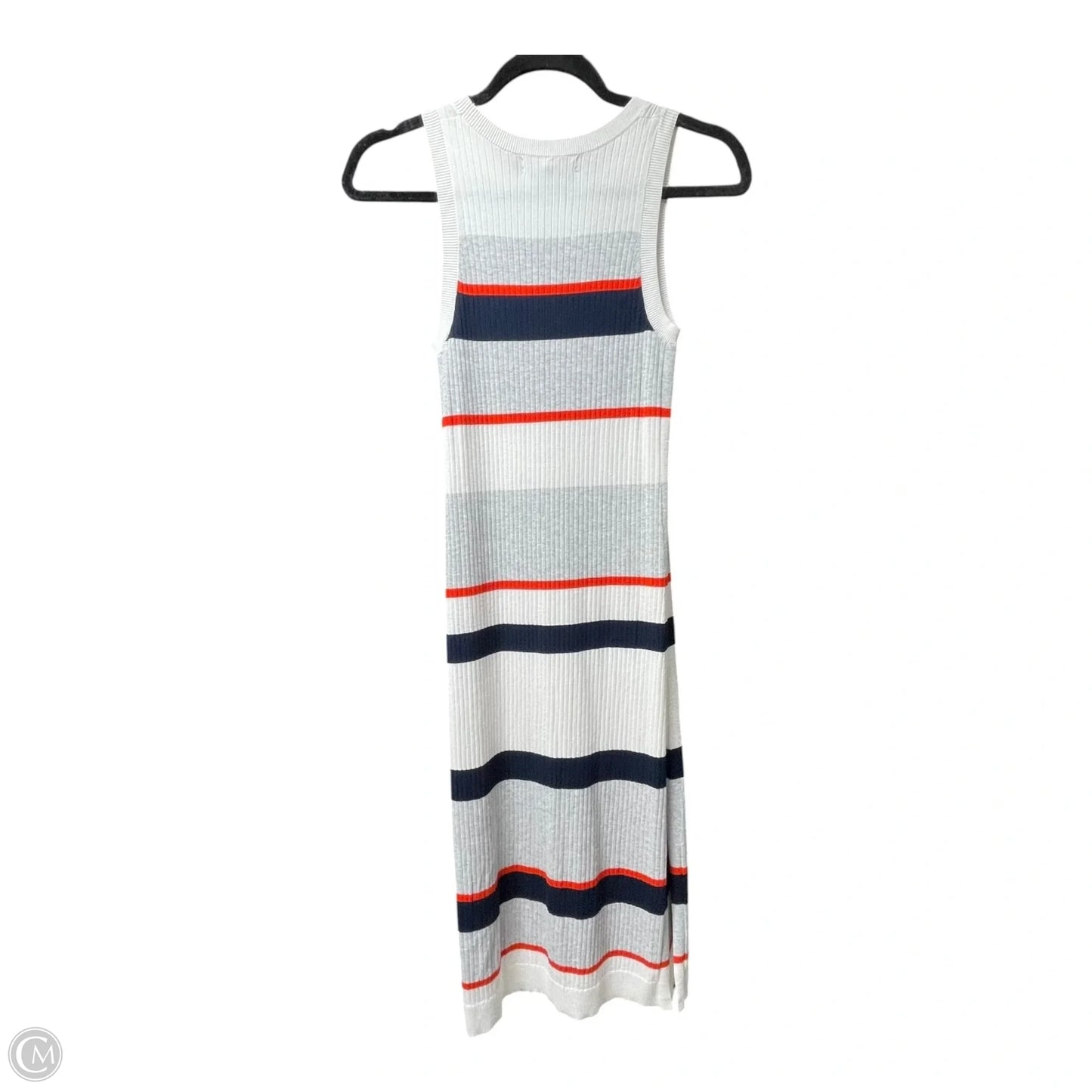 Dress Casual Midi By Banana Republic In Striped Pattern, Size: Xs