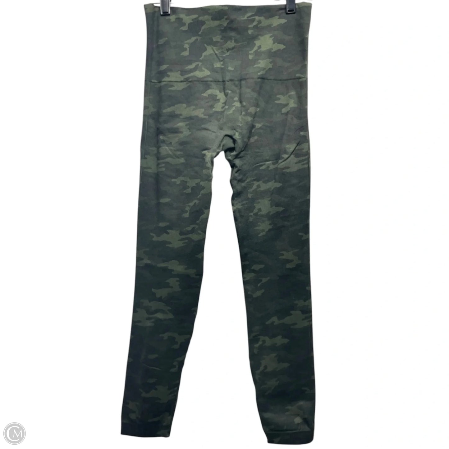 Athletic Leggings By Spanx In Camouflage Print, Size: L