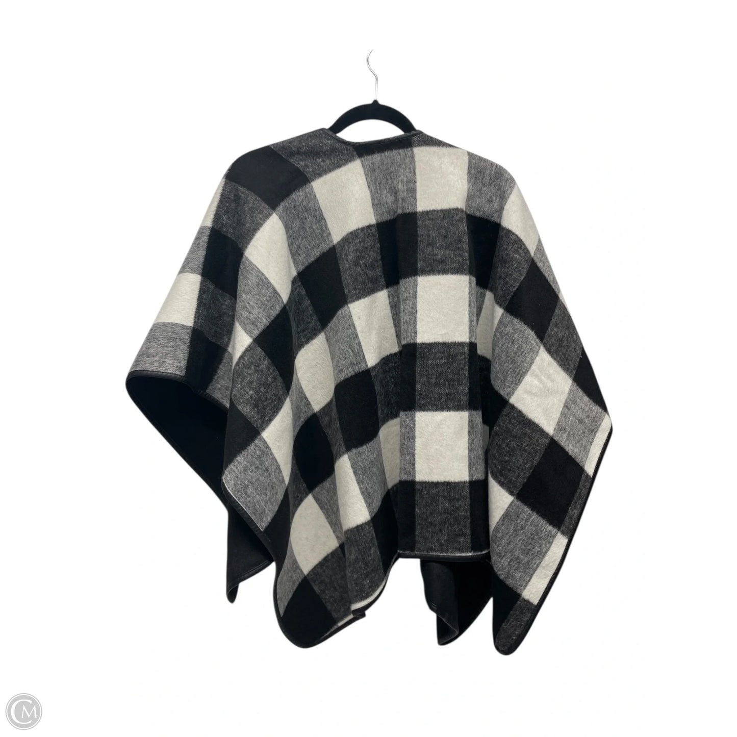 Shawl By Talbots In Black & White, Size: Xs