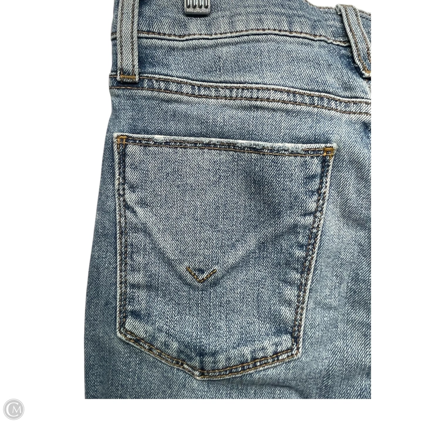 Jeans Skinny By Hudson In Blue Denim, Size: 6