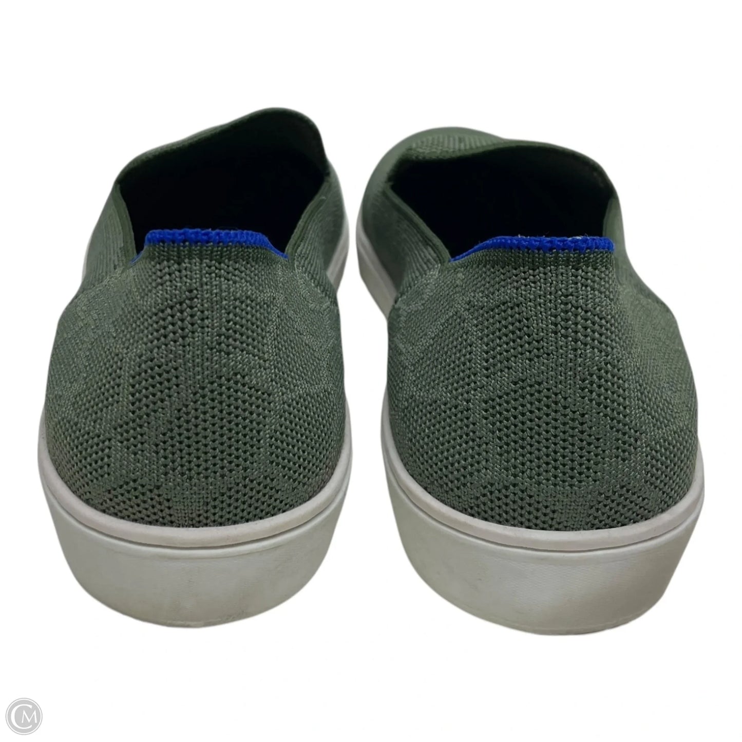 Shoes Sneakers By Rothys In Green, Size: 9.5