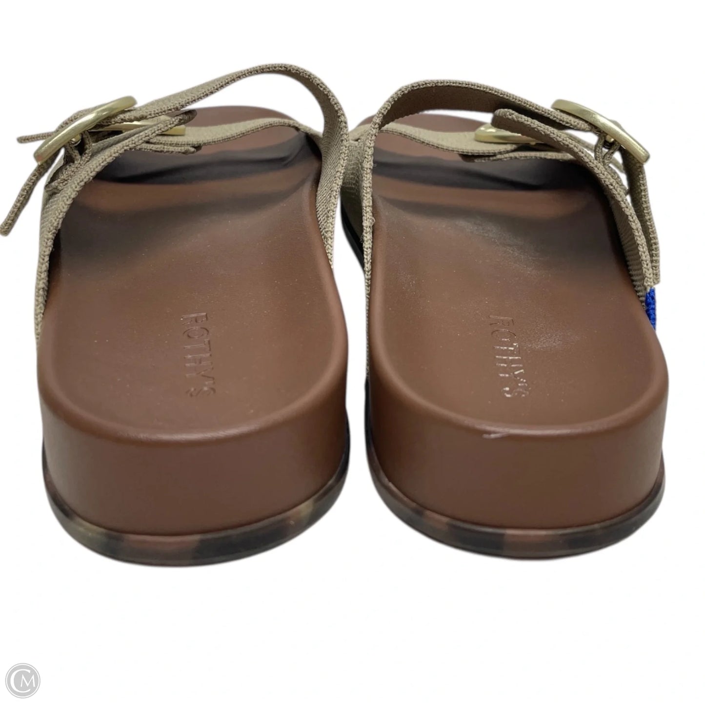 Sandals Flats By Rothys In Tan, Size: 9.5