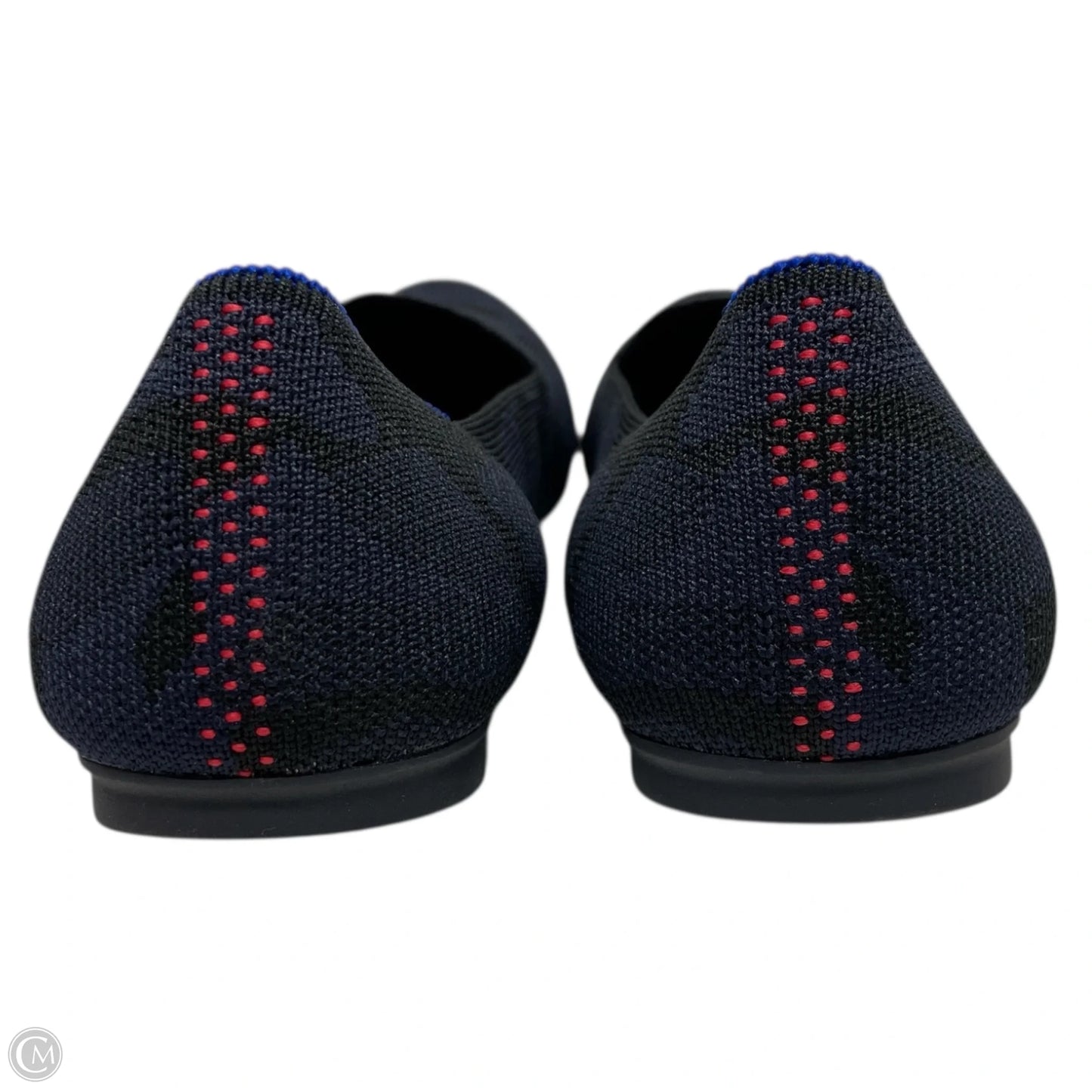 Shoes Flats By Rothys In Black & Blue, Size: 10