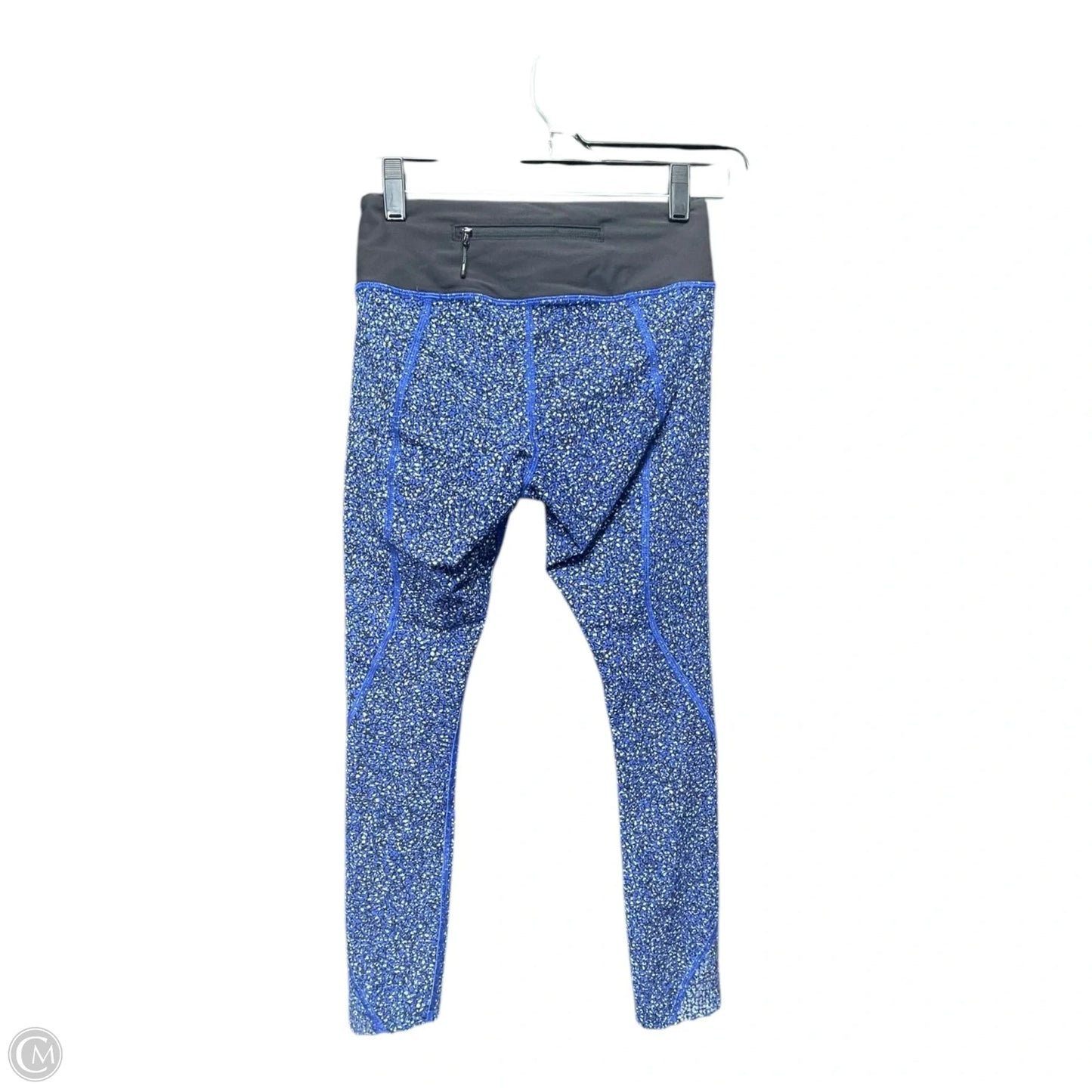 Athletic Leggings By Lululemon In Blue, Size: 4