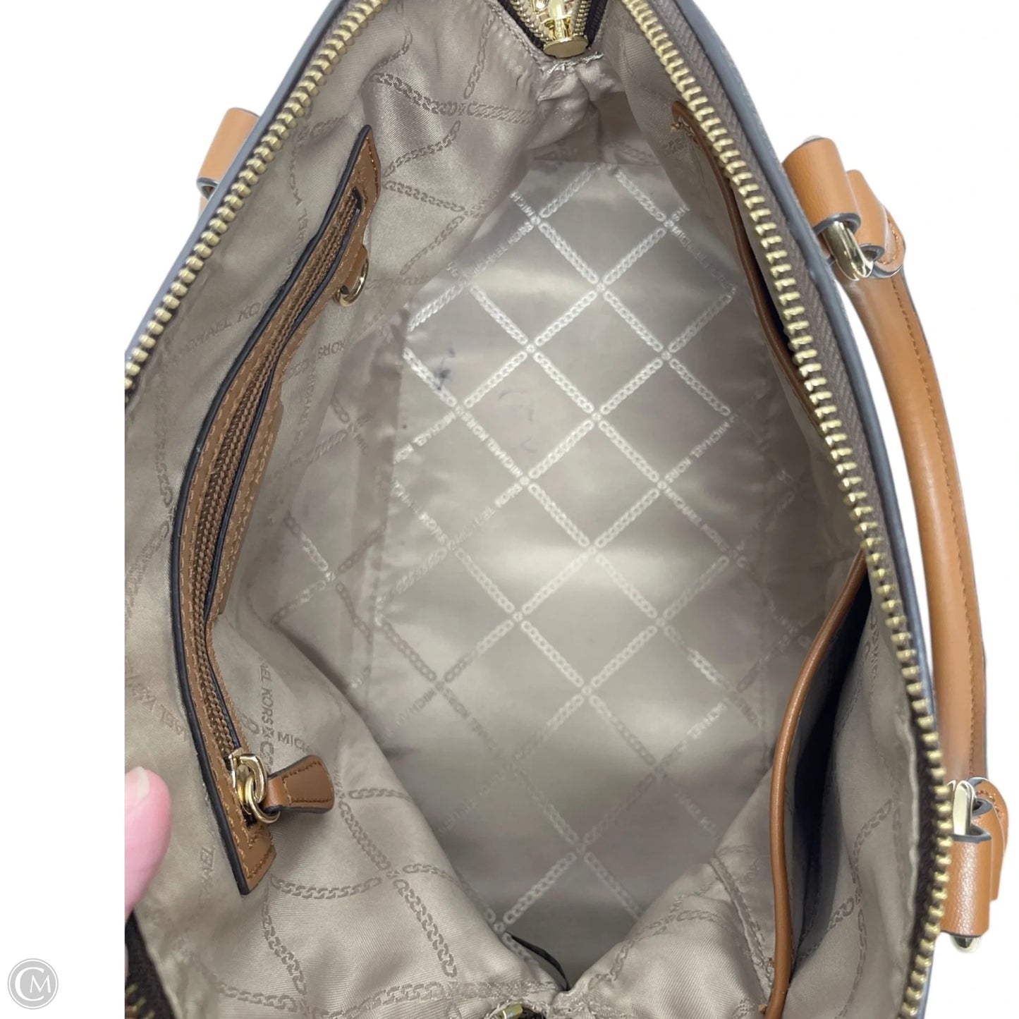 Handbag Designer By Michael Kors, Size: Medium