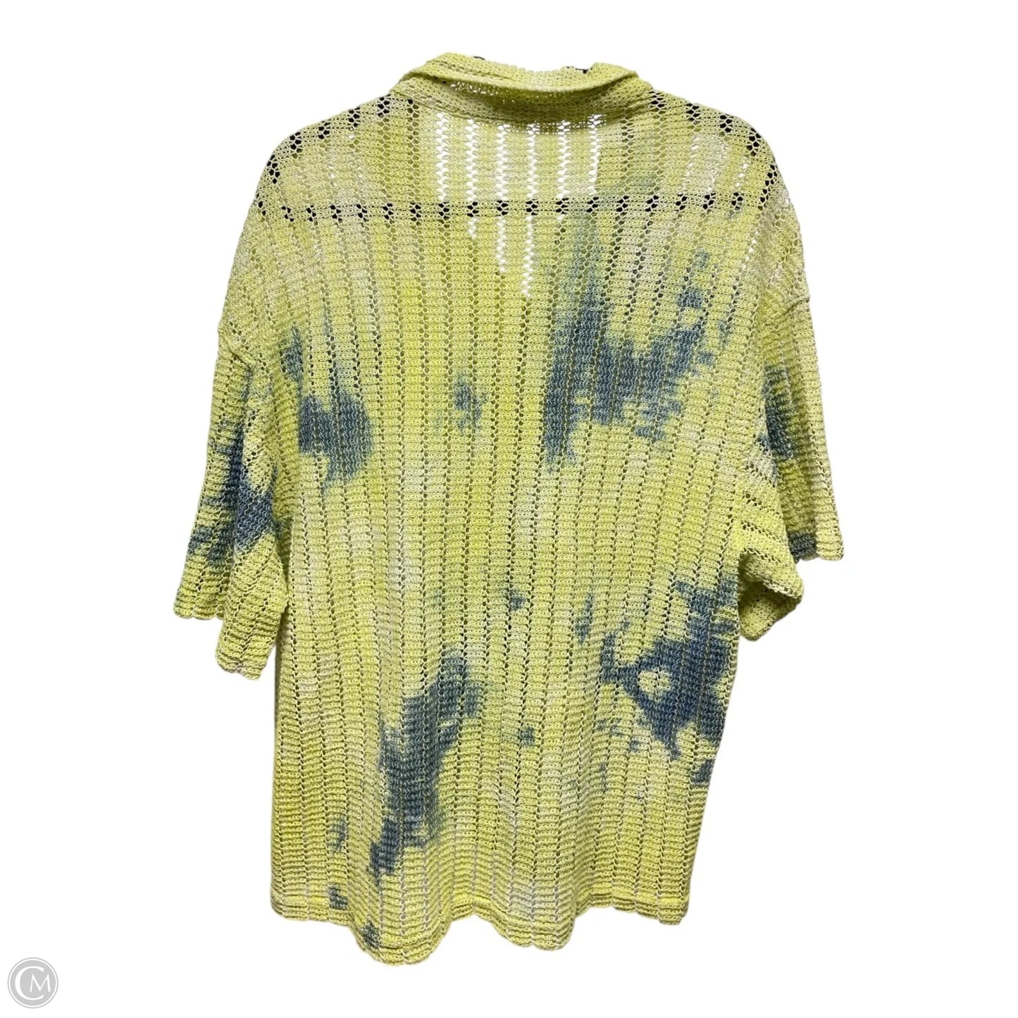 Sweater Short Sleeve By Zara In Tie Dye Print, Size: M