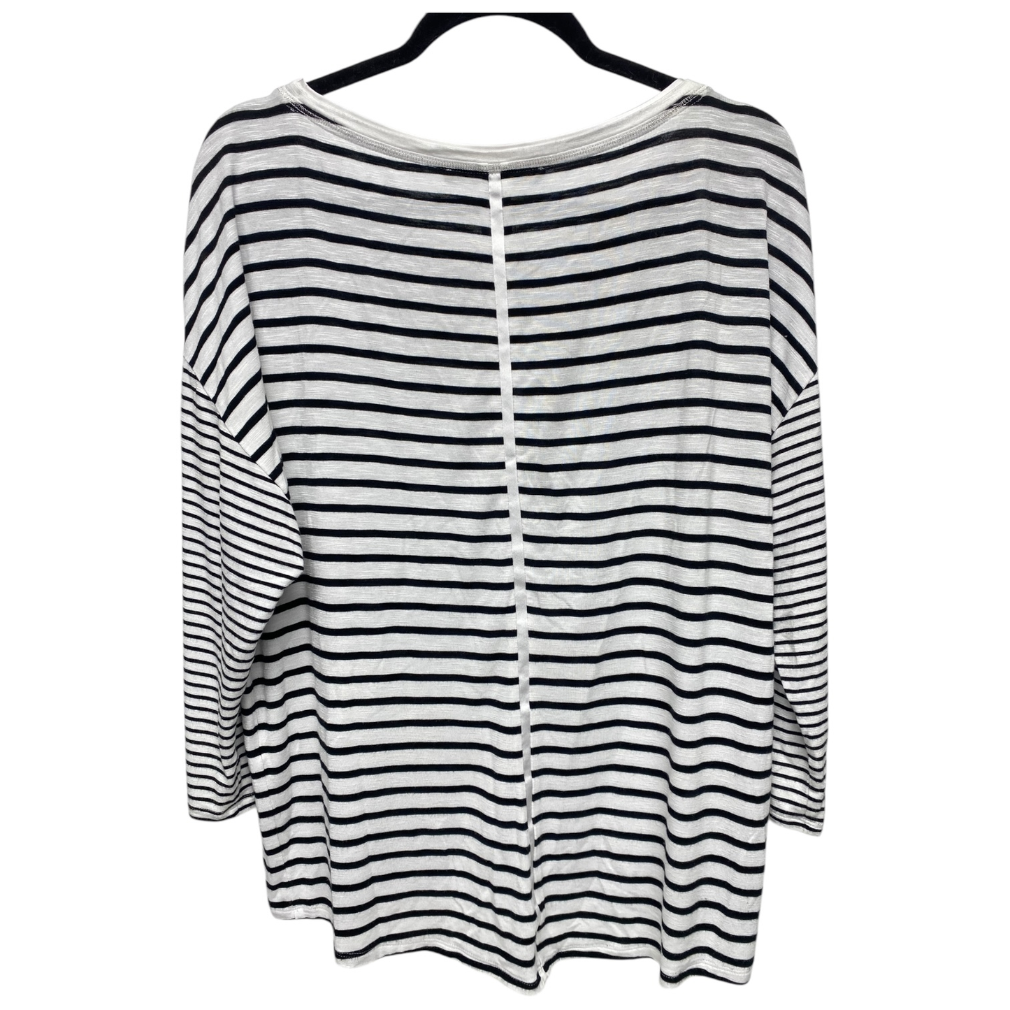 Top 3/4 Sleeve By White House Black Market Size: L