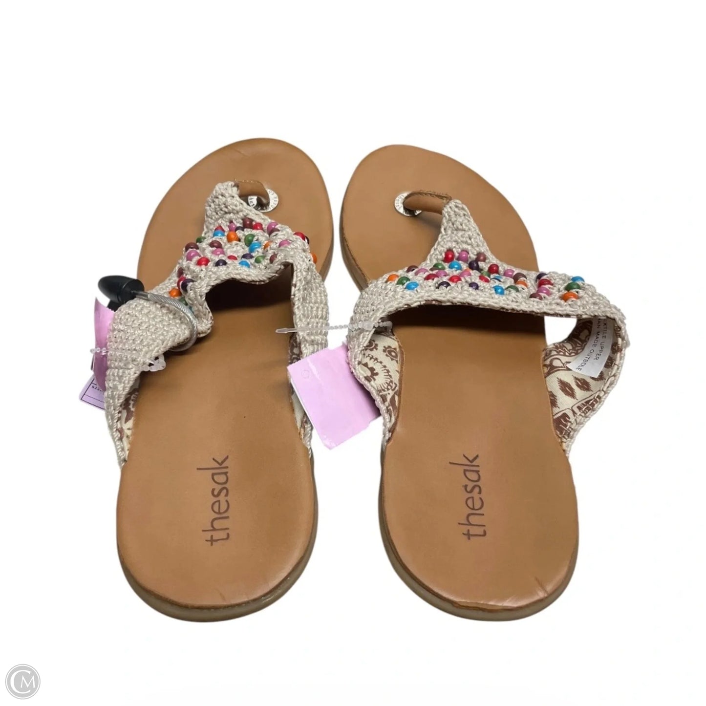 Sandals Flats By The Sak In Tan, Size: 8