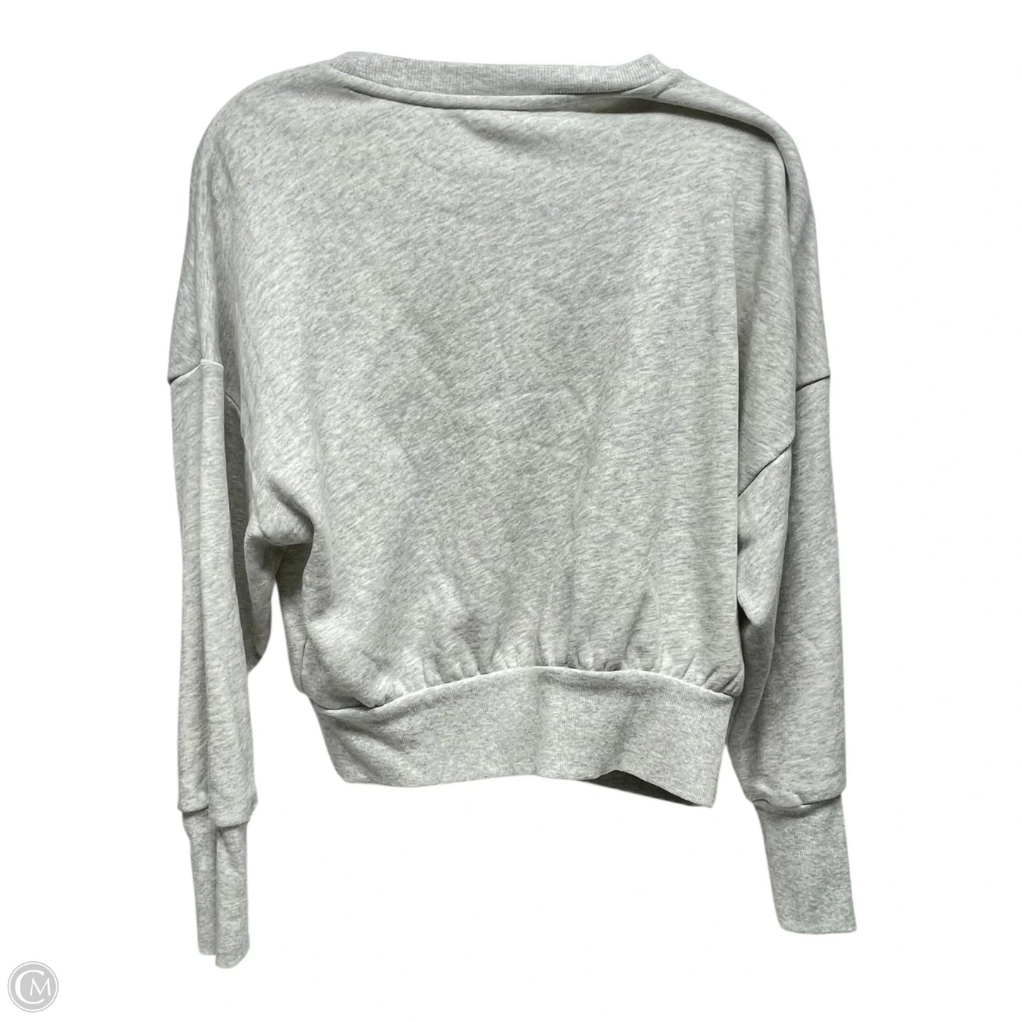 Sweatshirt Crewneck By Clothes Mentor In Grey, Size: S