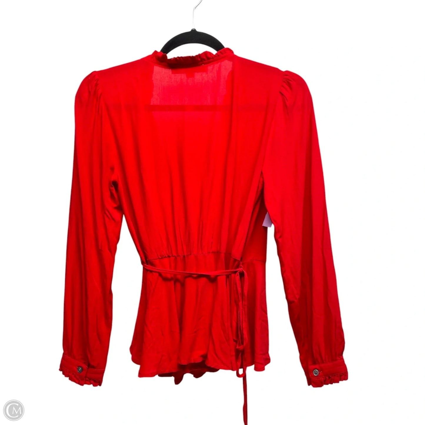 Top Long Sleeve By Loft In Red, Size: Xs