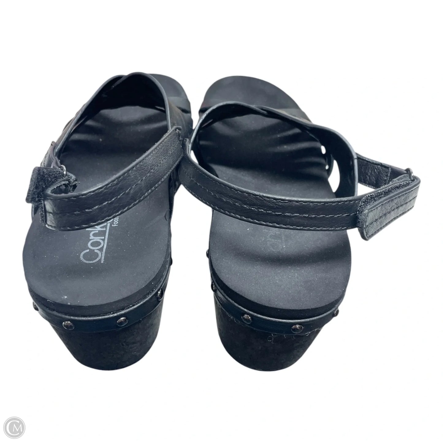Shoes Heels Wedge By Corkys In Black, Size: 9