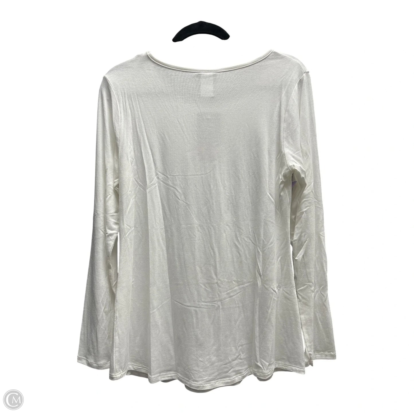 Top Long Sleeve By Harley Davidson In Red & White, Size: M