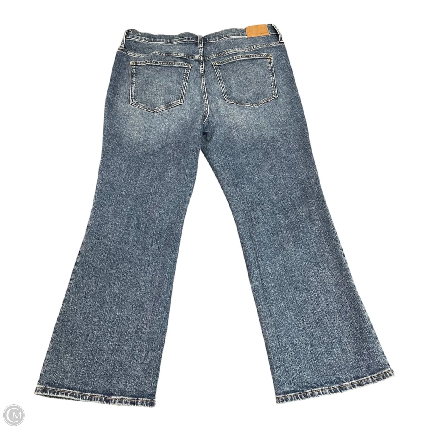 Jeans Boot Cut By Madewell In Blue Denim, Size: 16