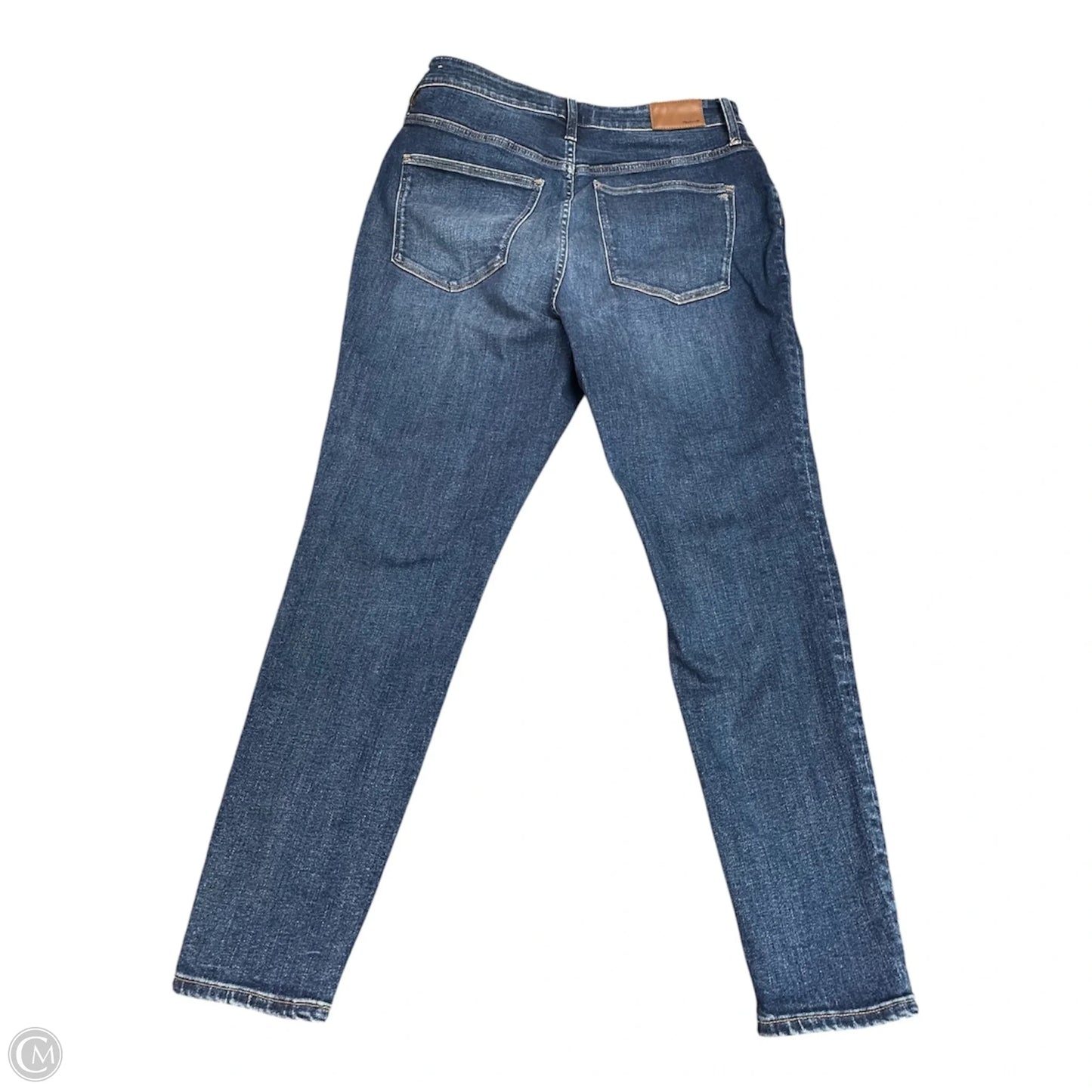 Jeans Skinny By Madewell In Blue Denim, Size: 14
