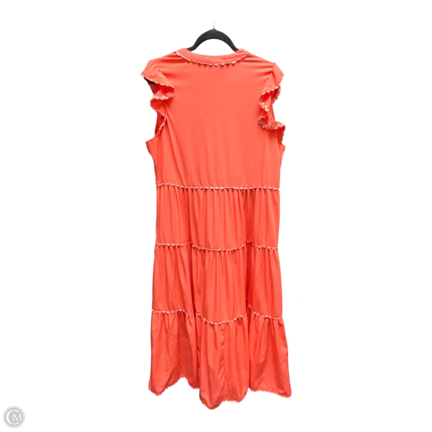 Dress Casual Maxi By Mary Square In Orange, Size: L