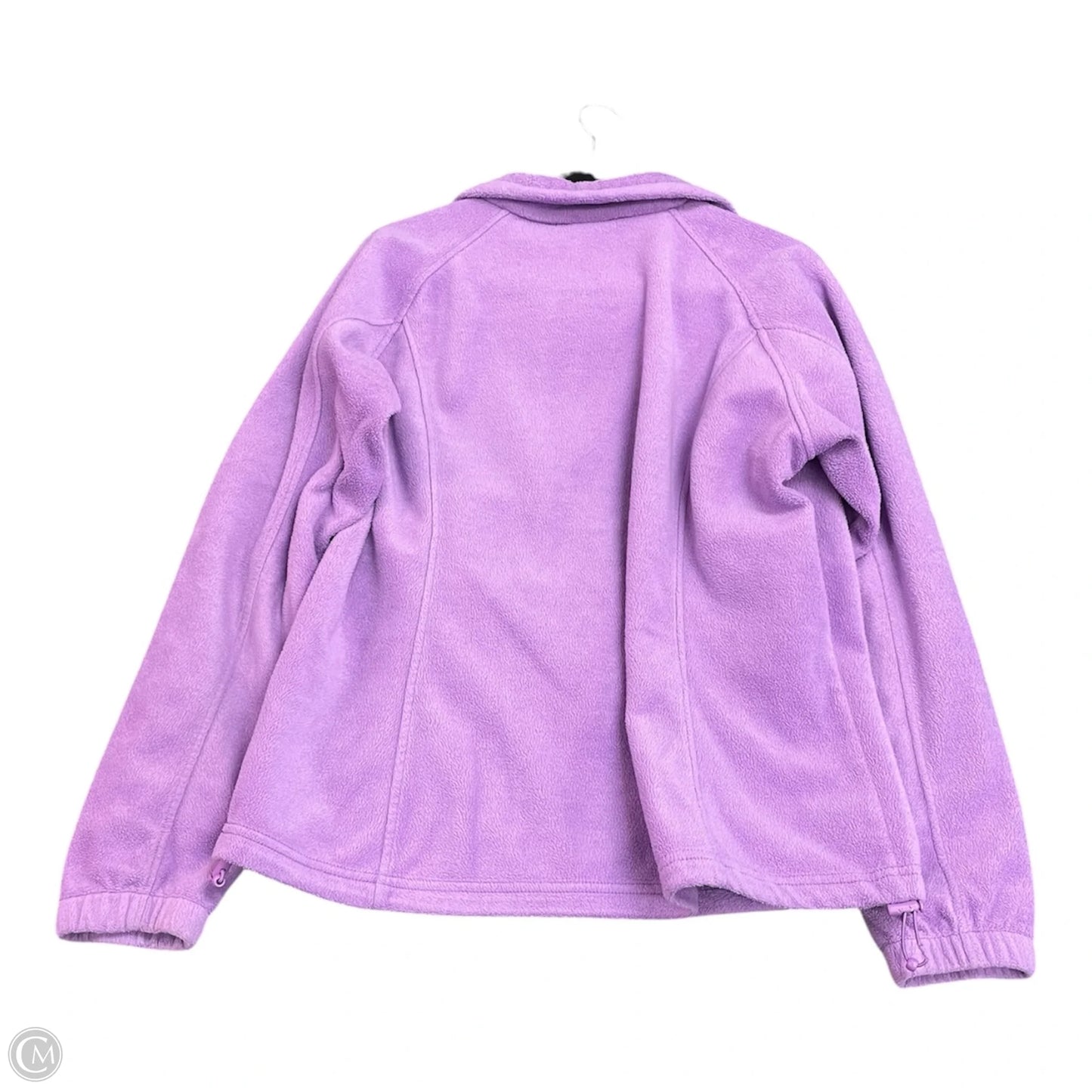Athletic Jacket By Columbia In Purple, Size: Xl