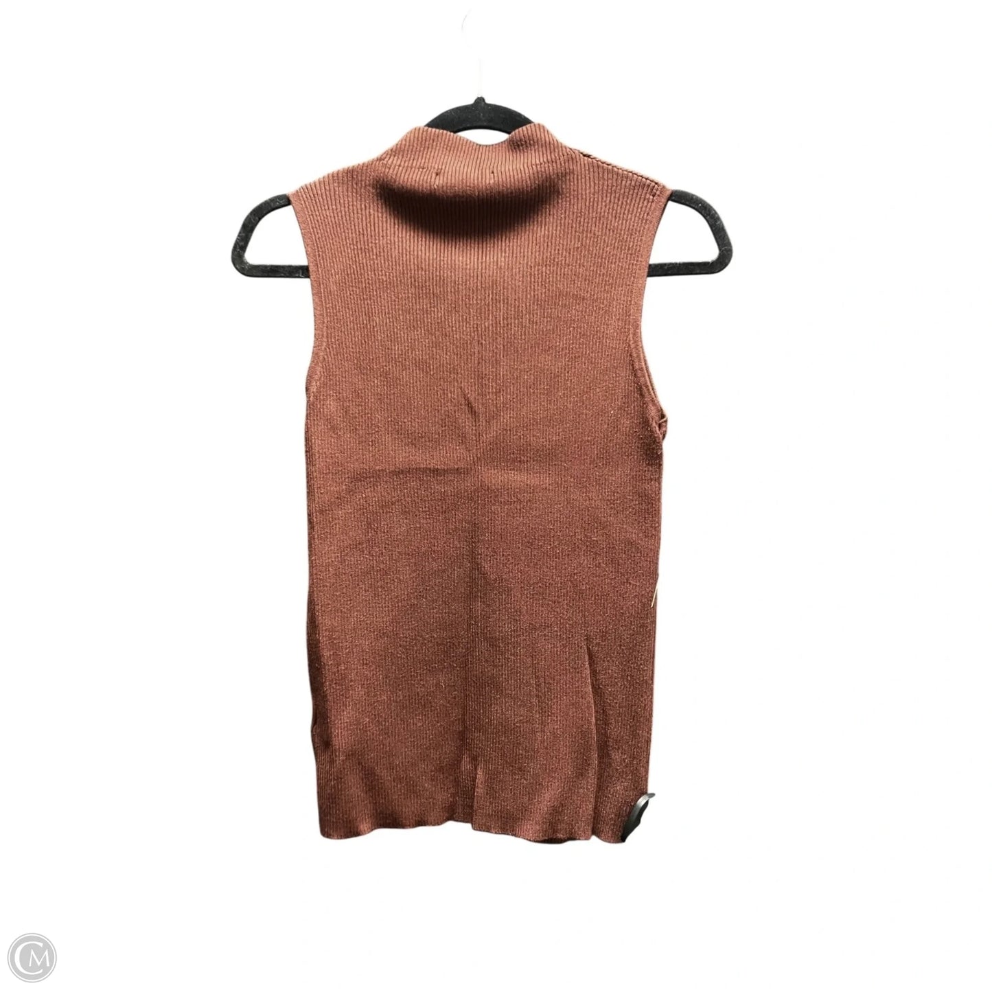 Sweater Designer By Halston In Brown, Size: S