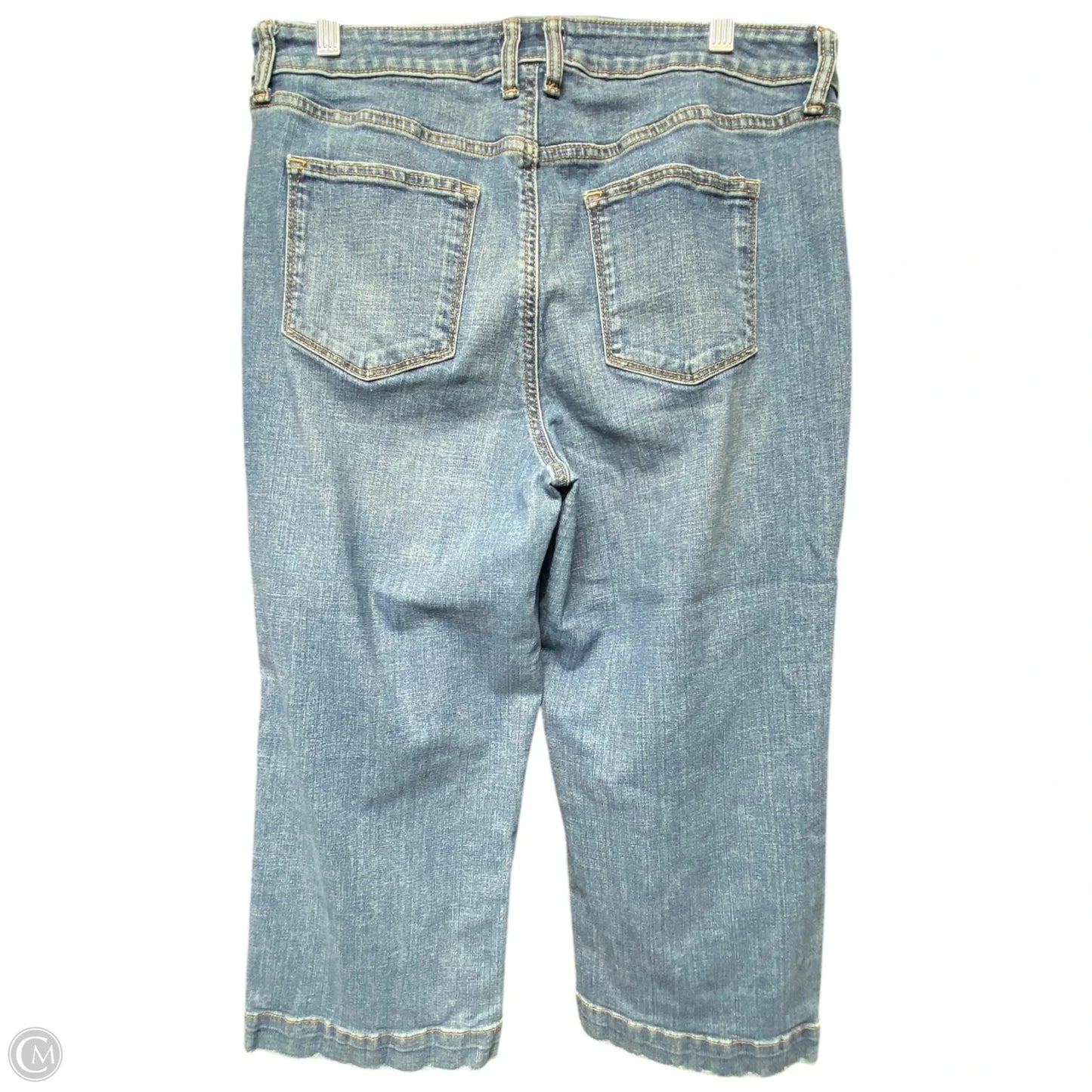 Jeans Wide Leg By Sonoma In Blue, Size: 14