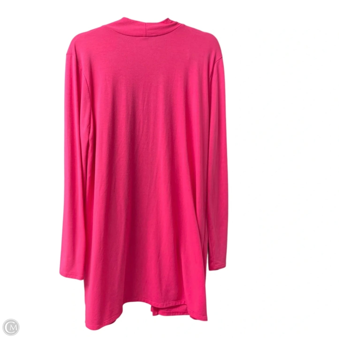 Cardigan By Zenana - In Pink, Size: 1x