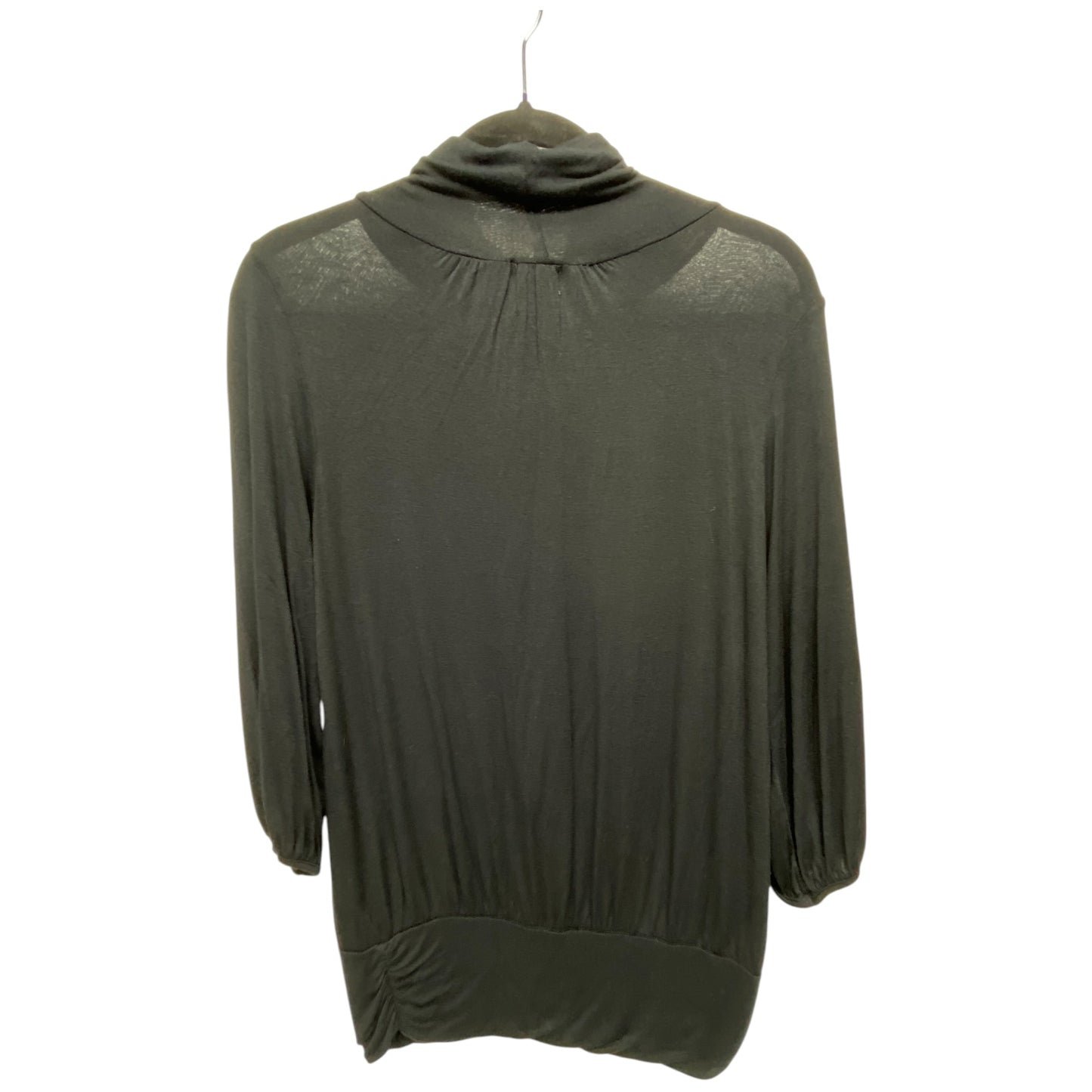 Top 3/4 Sleeve By Storm In Black, Size: M