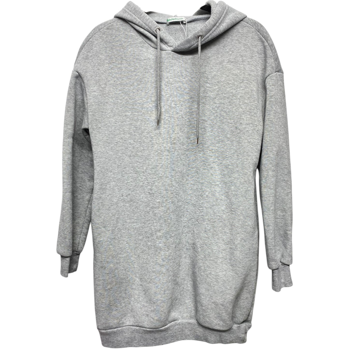 Athletic Sweatshirt Hoodie By Kidsform In Grey, Size: S