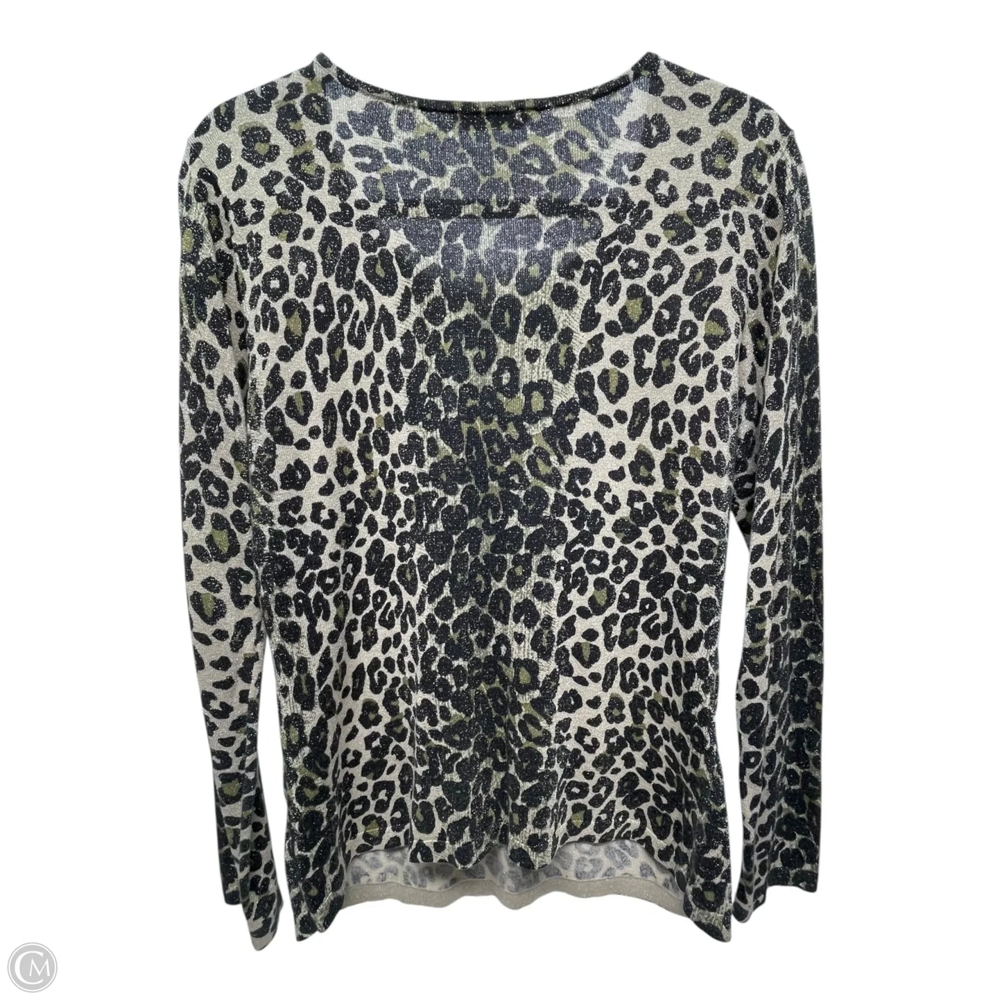Sweater By NYGARD Collection In Leopard Print, Size: S