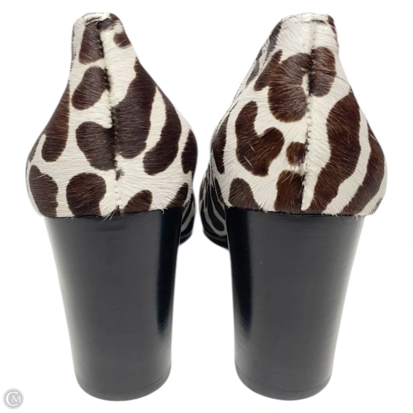 Shoes Heels Block By Daniblack In Animal Print, Size: 10