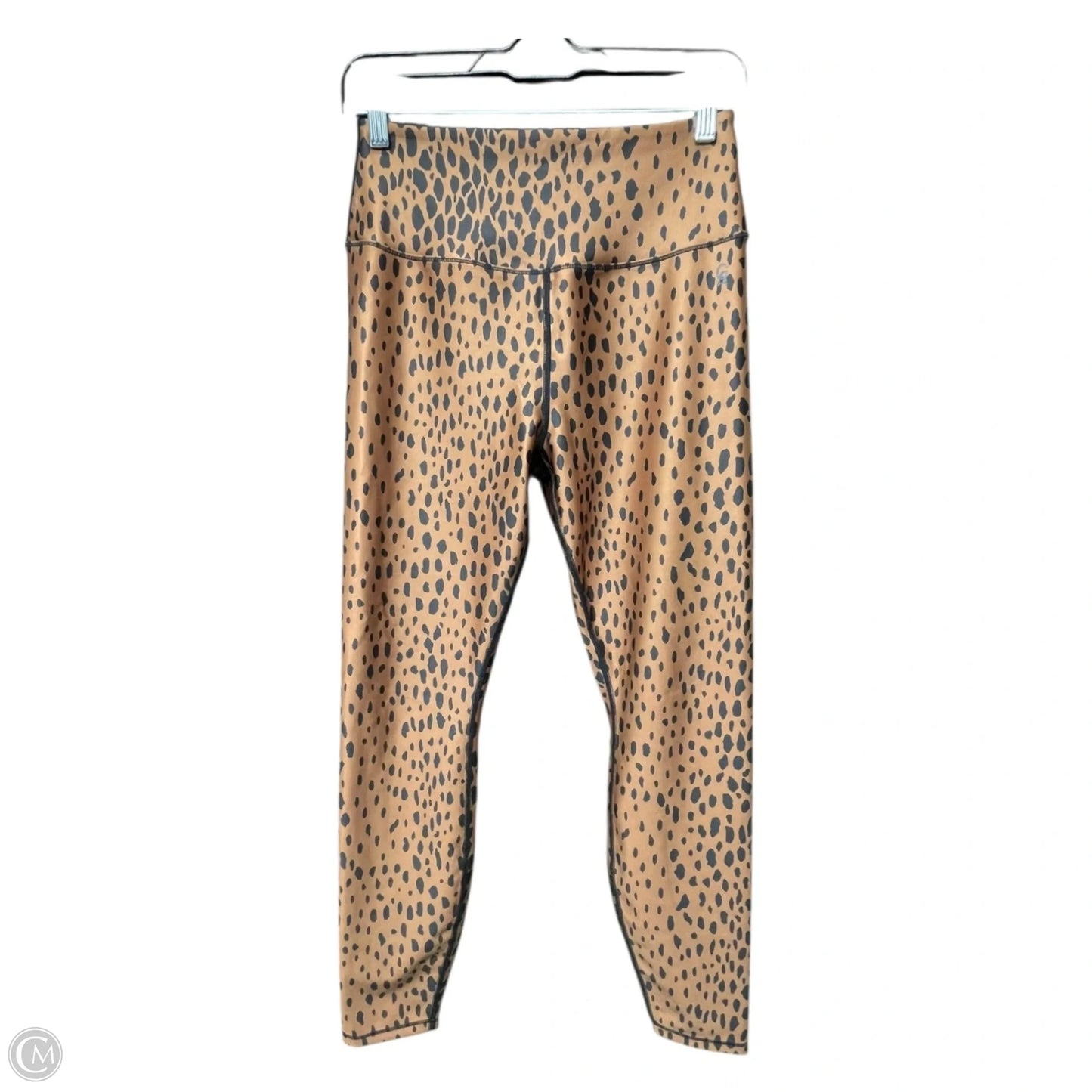 Athletic Leggings By Good American In Animal Print, Size: L