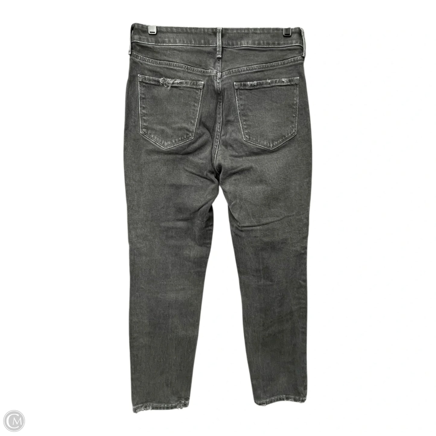Jeans Straight By Old Navy In Black Denim, Size: 6