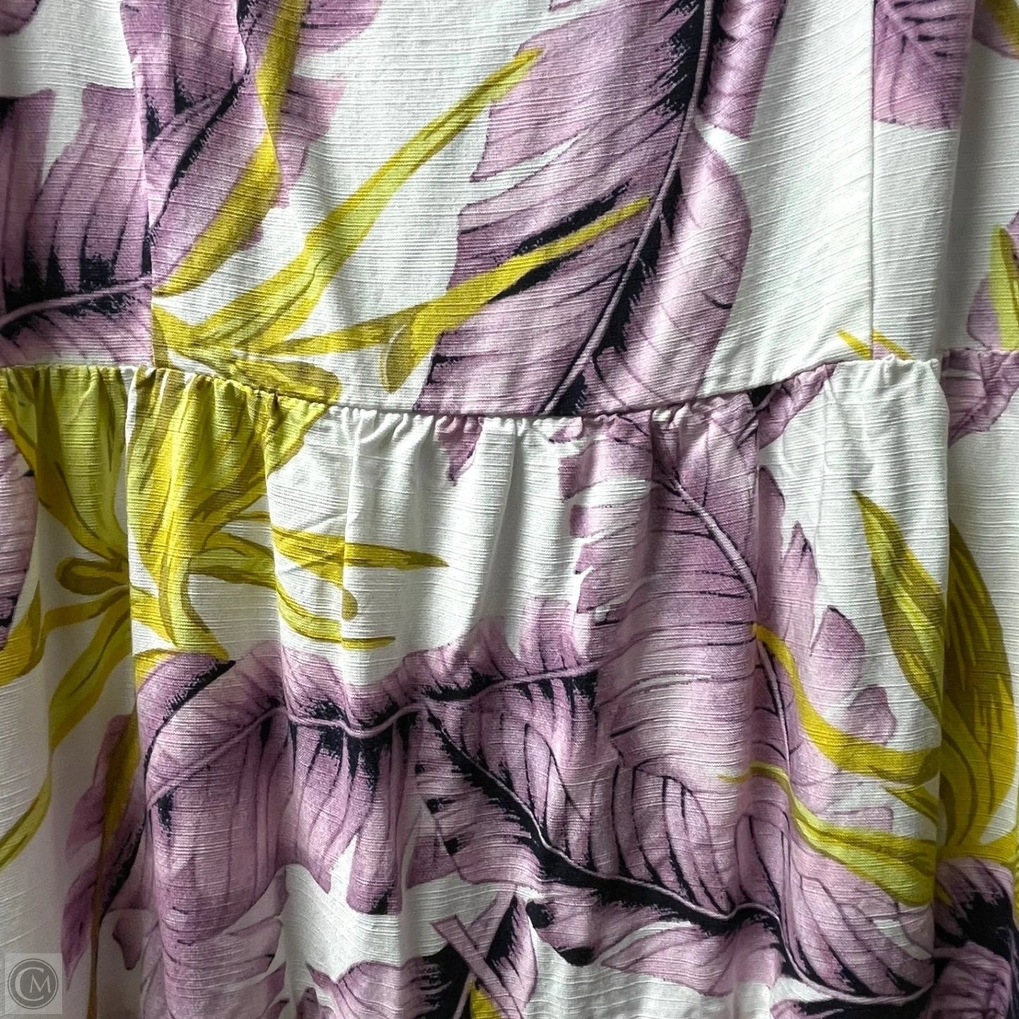 Dress Casual Short By Loft In Tropical Print, Size: 8