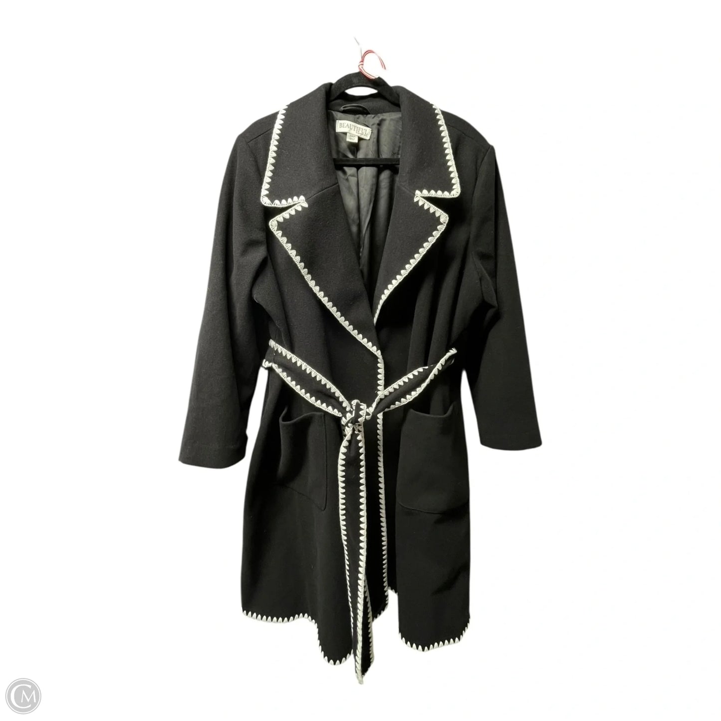 Coat Other By BEAUTIFUL BY LAWRENCE ZARIAN In Black & White, Size: 2x