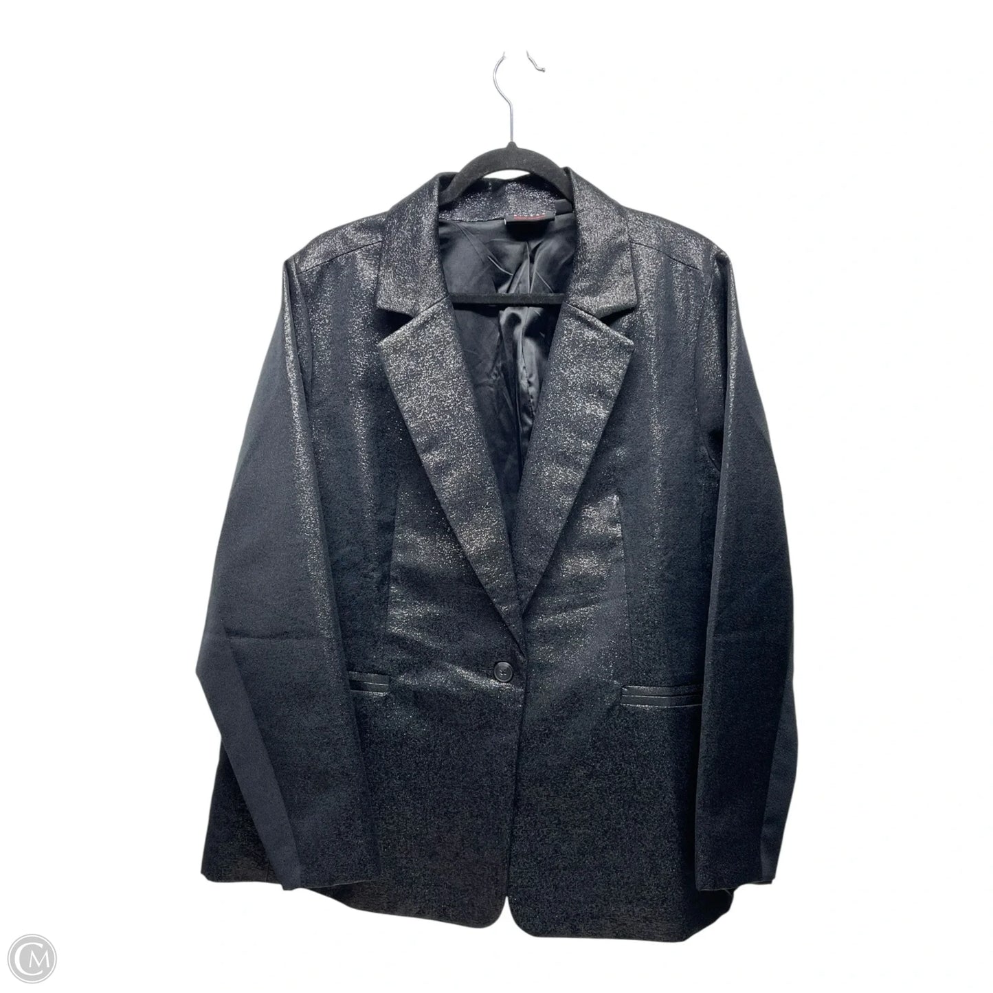 Blazer By Joan Rivers In Black, Size: 2x