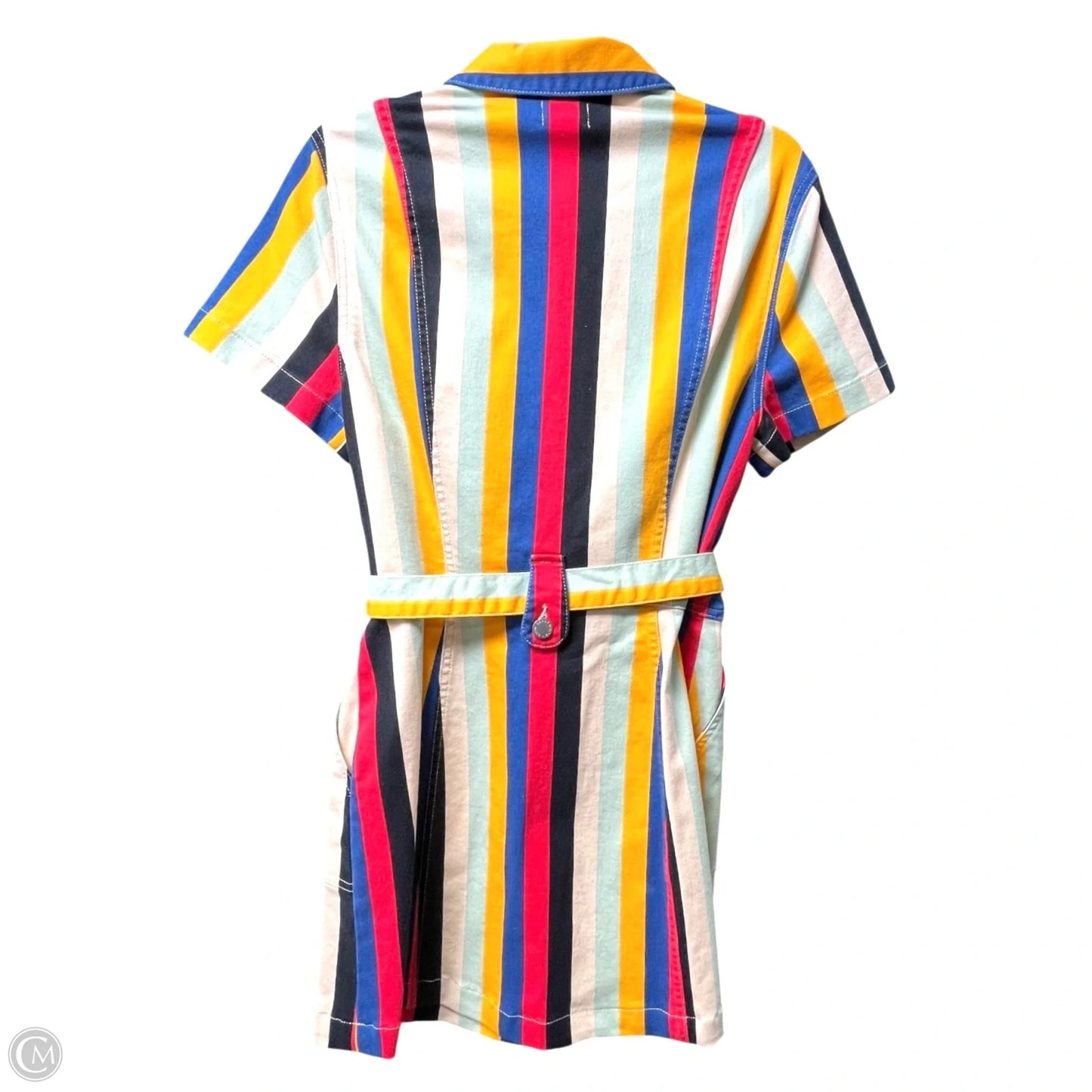 Dress Designer By Alice + Olivia In Striped Pattern, Size: 12