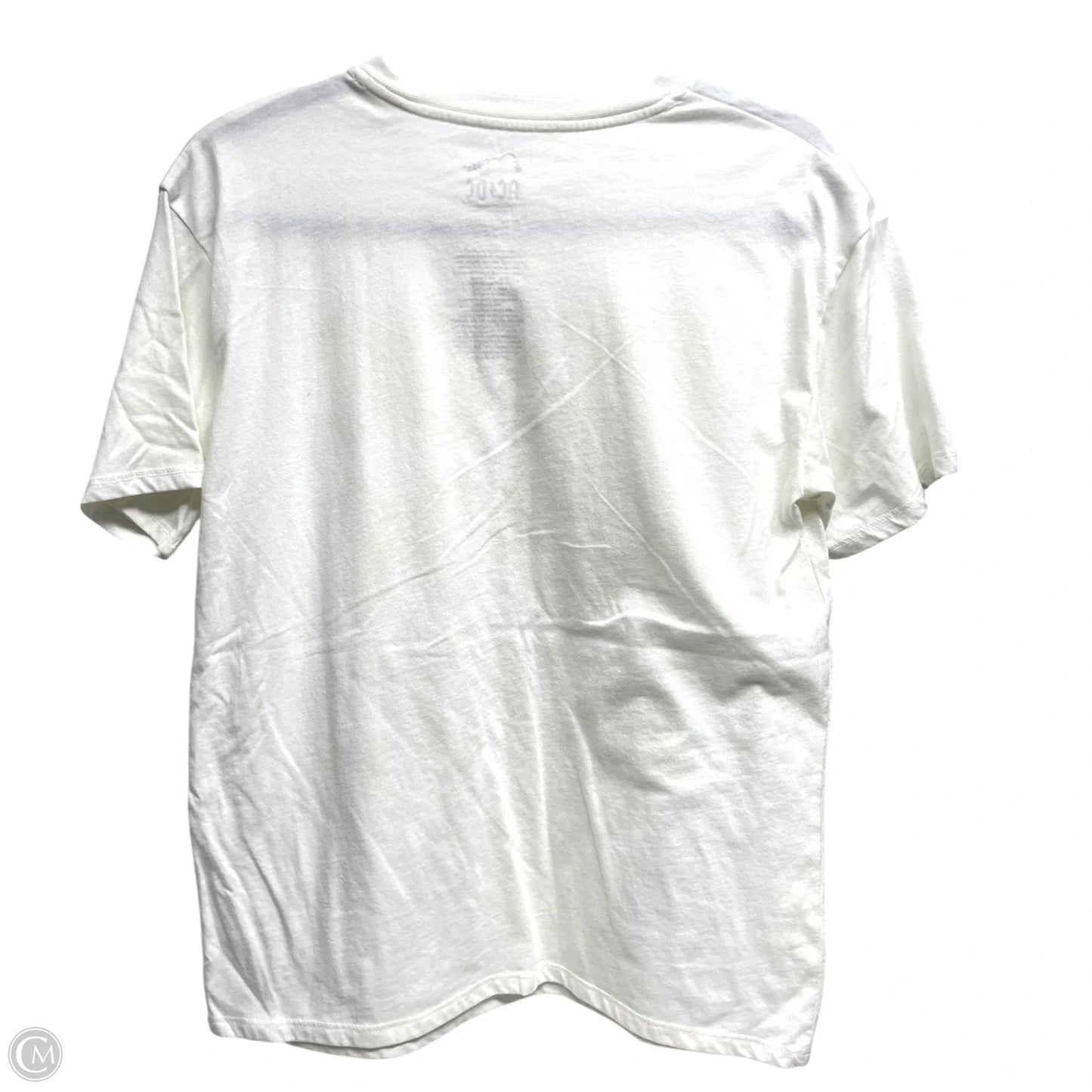 Top Short Sleeve By Target In Cream, Size: Xs