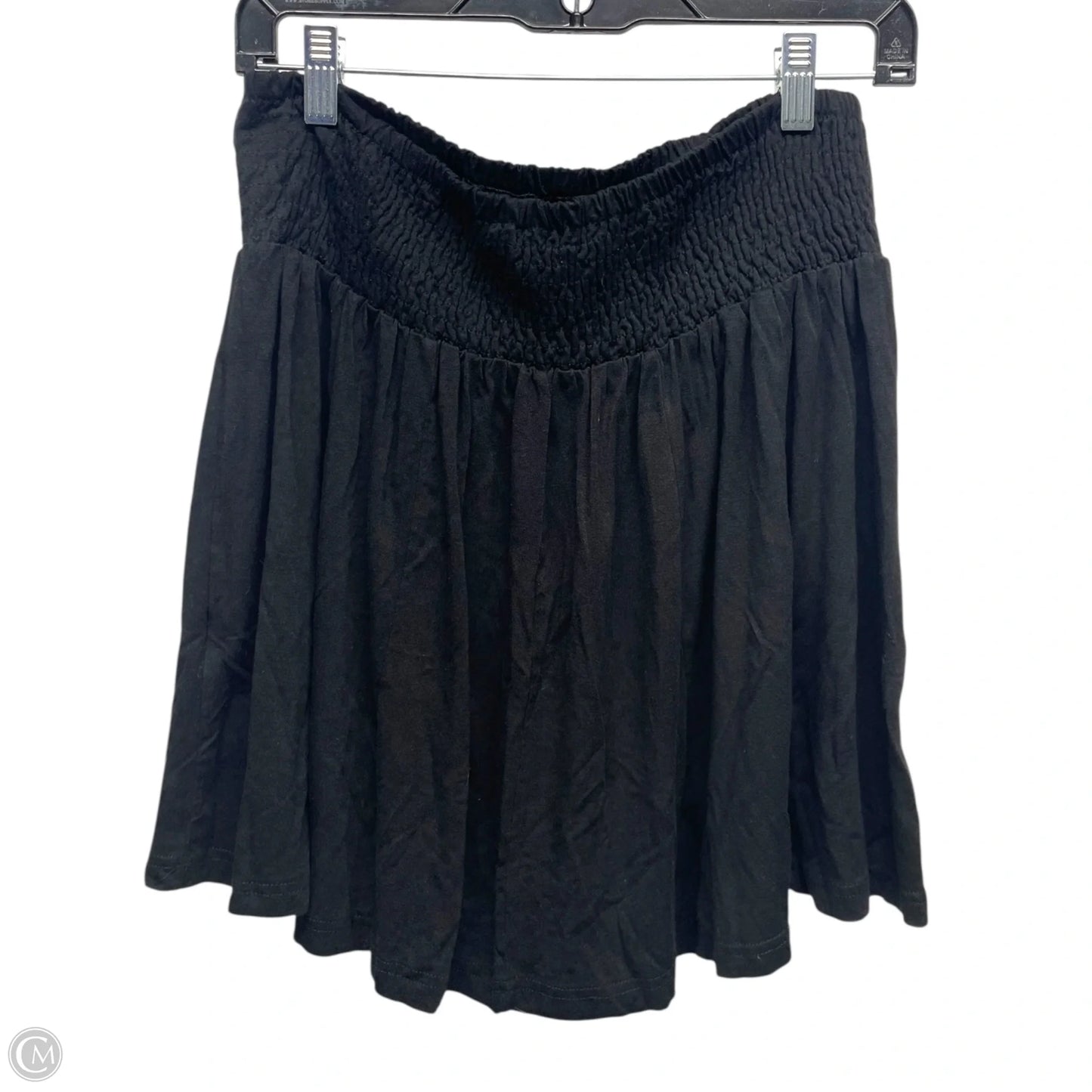 Skirt Mini & Short By Earthbound In Black, Size: Xl