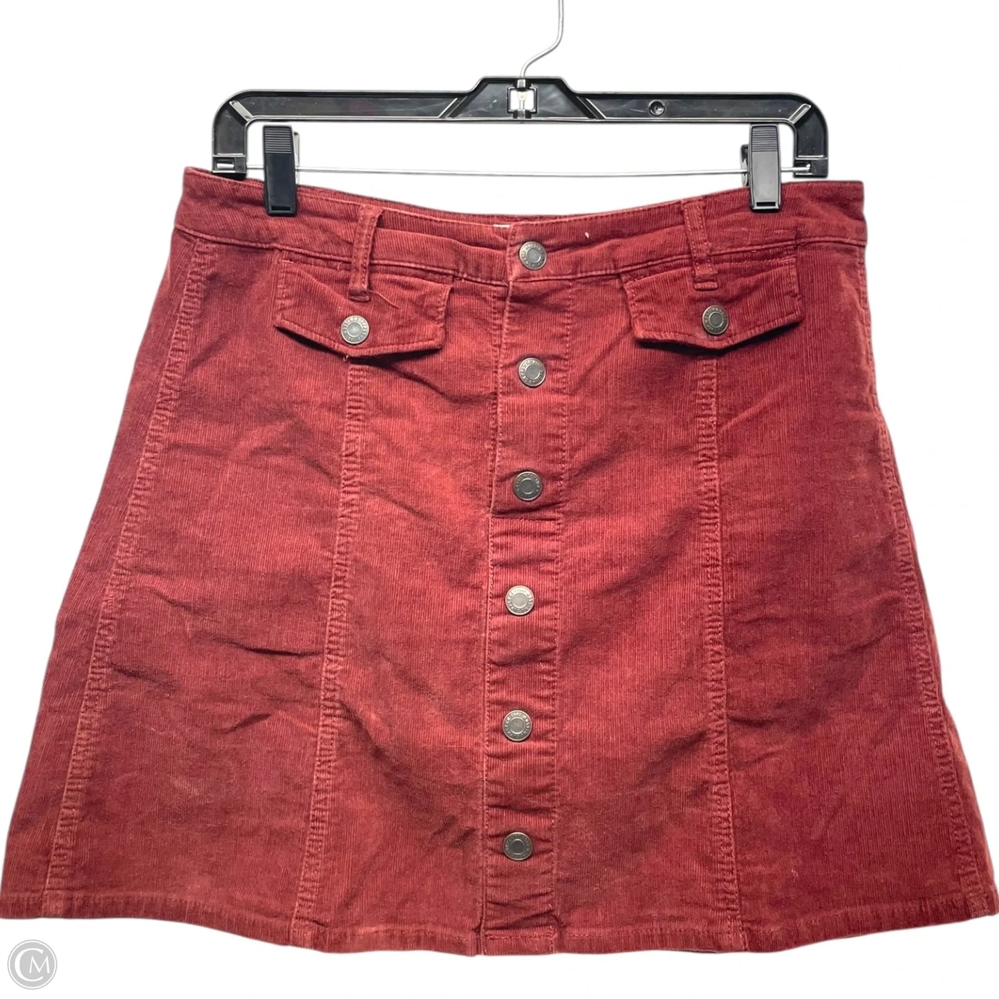 Skirt Mini & Short By Mossimo In Maroon, Size: 10