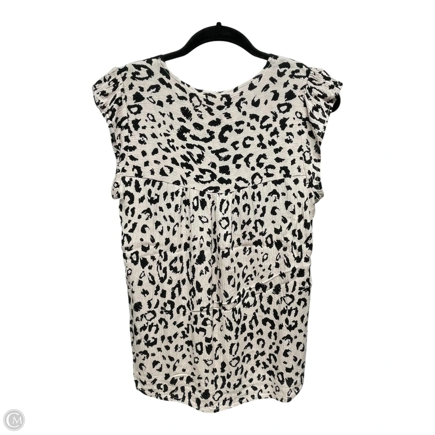 Top Sleeveless By Savanna Jane In Animal Print, Size: M