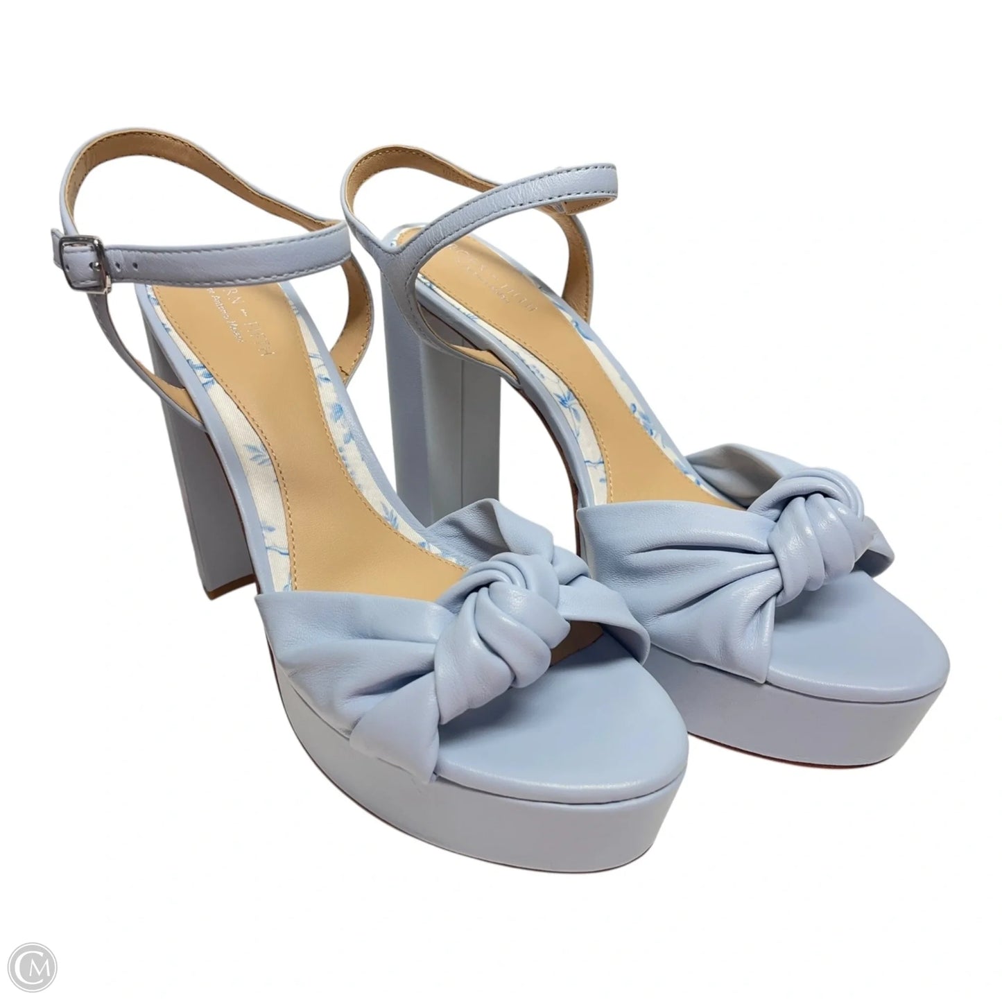 Sandals Heels Platform By Antonio Melani In Blue, Size: 10