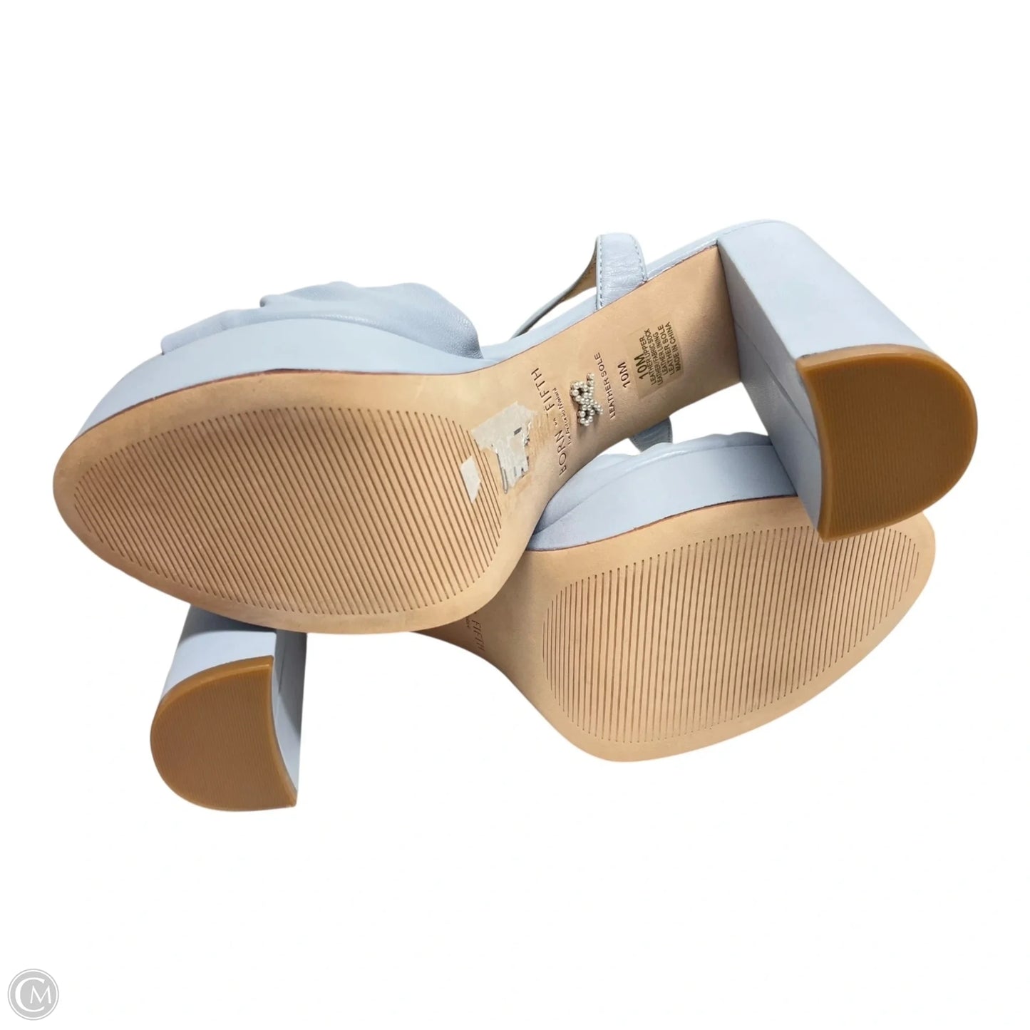 Sandals Heels Platform By Antonio Melani In Blue, Size: 10