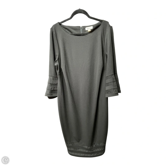 Dress Party Short By Calvin Klein In Black, Size: 16