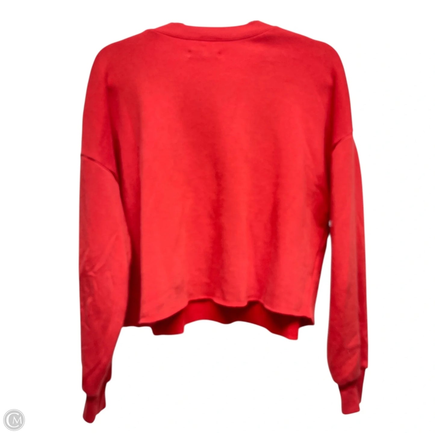 Sweatshirt Crewneck By Grayson Threads In Red & White, Size: L