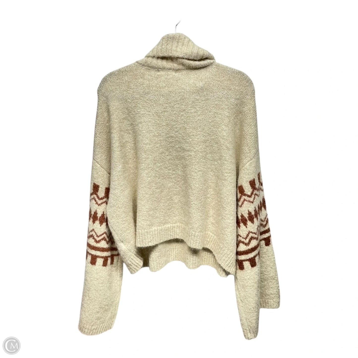 Sweater By Promesa In Beige, Size: L