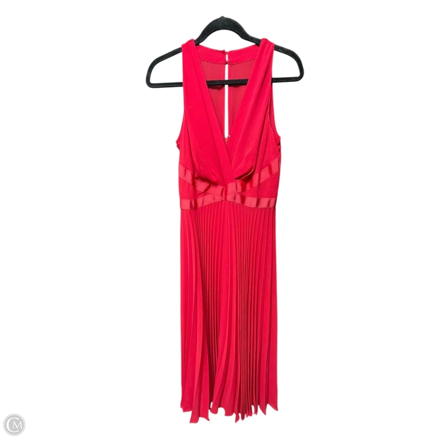 Dress Party Midi By White House Black Market In Red, Size: 8