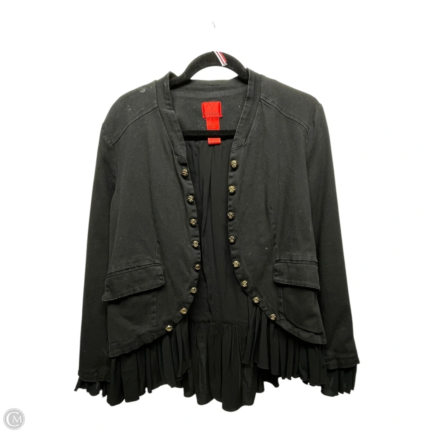 Jacket Other By Cristina In Black, Size: L