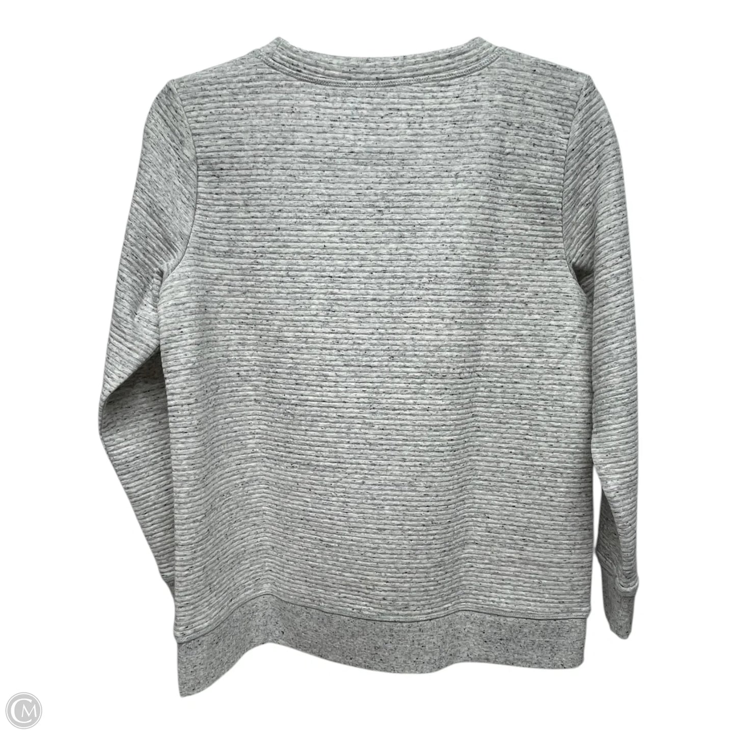 Top Long Sleeve By Talbots In Grey, Size: Sp