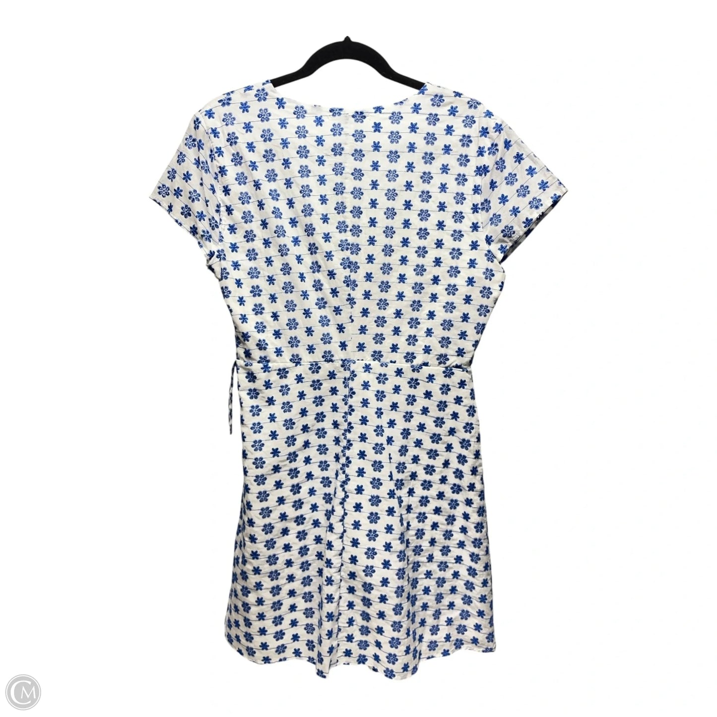 Dress Casual Short By Miami In Blue & White, Size: L